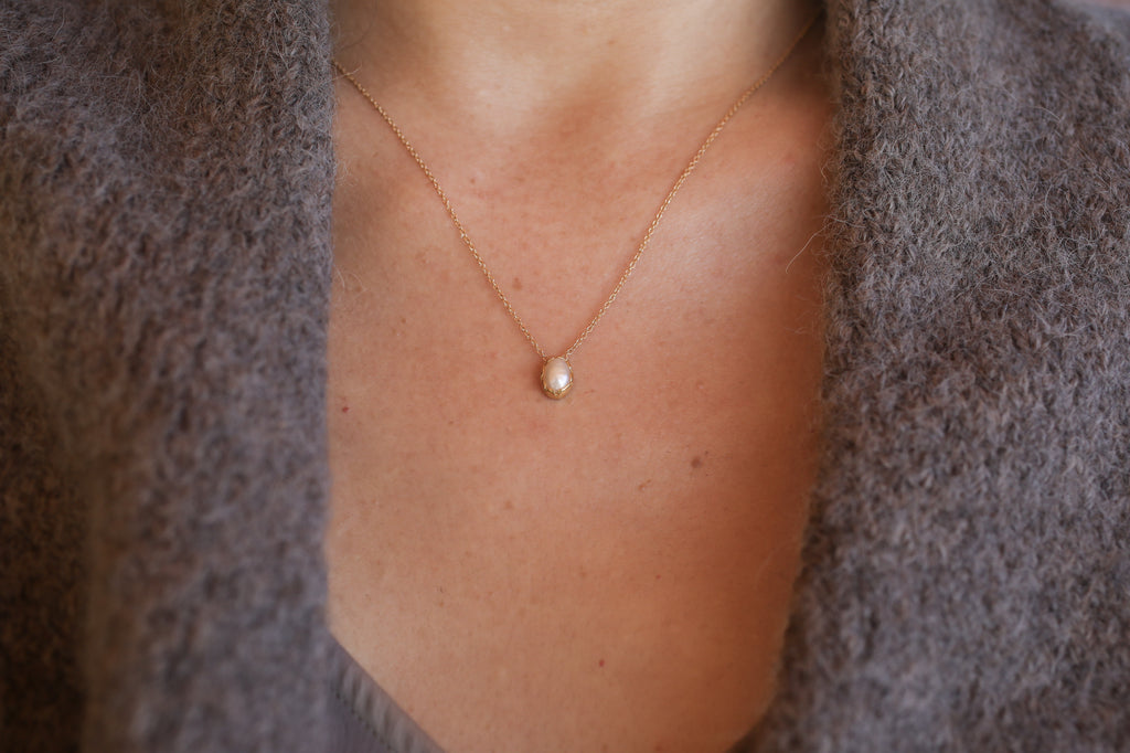 Pearl Necklace by Sarah Perlis Jewelry